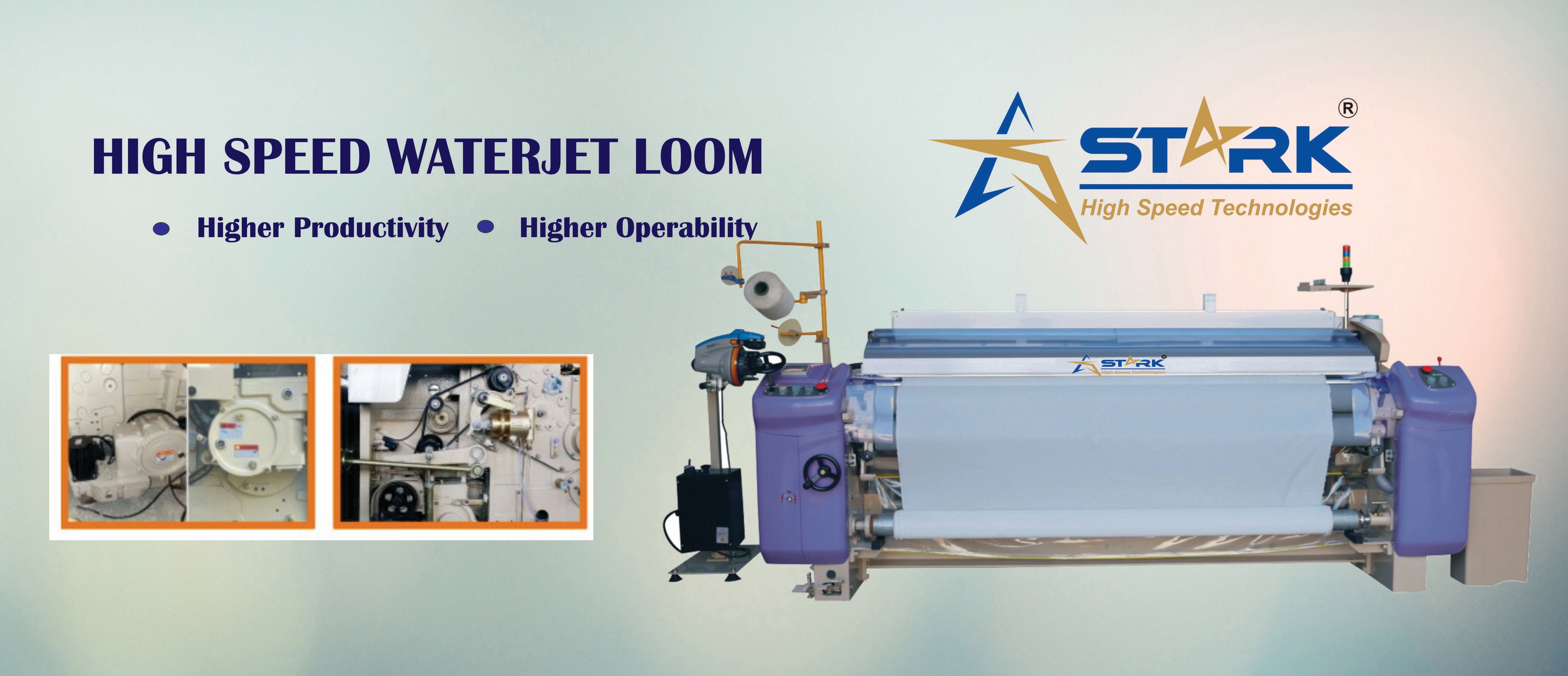 High Speed 408 Model Water Jet Looms