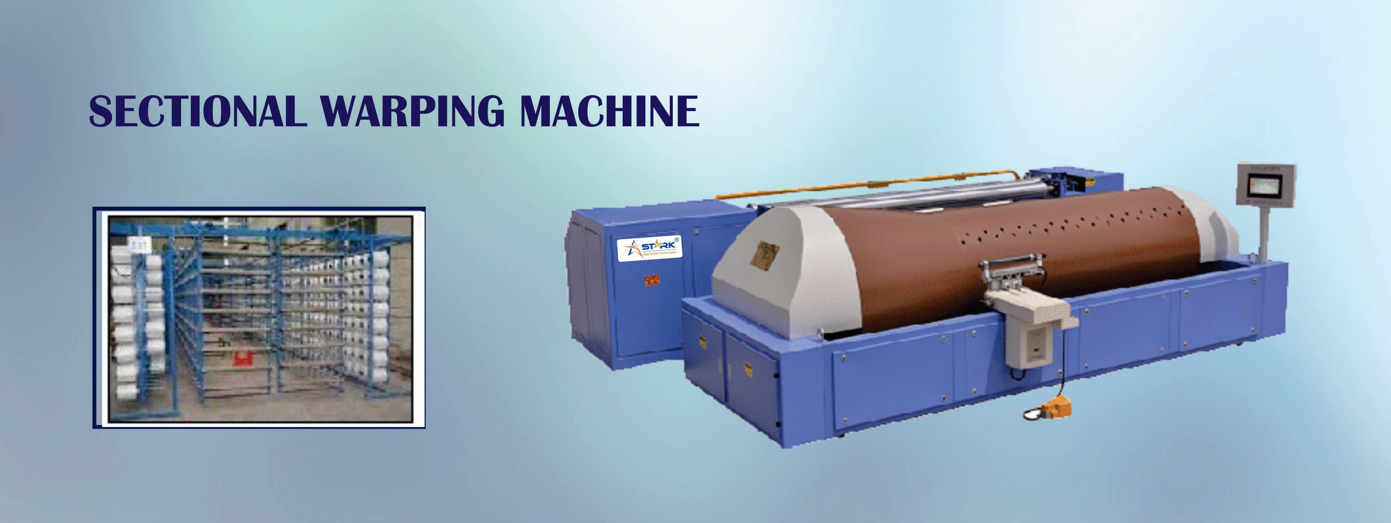 High Speed Sectional Warping Machine